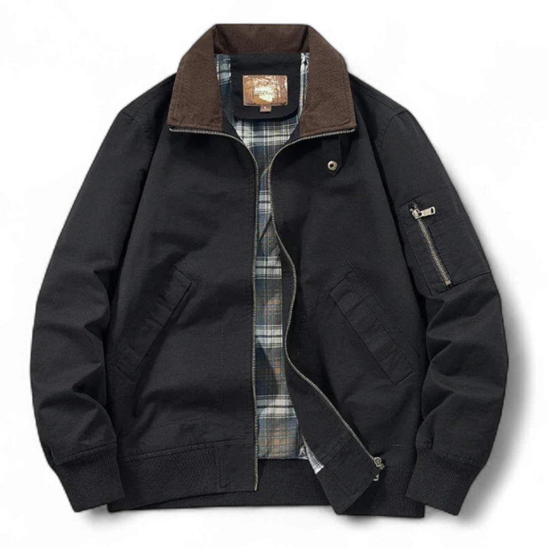 Heritage Highland Plaid-Lined Jacket