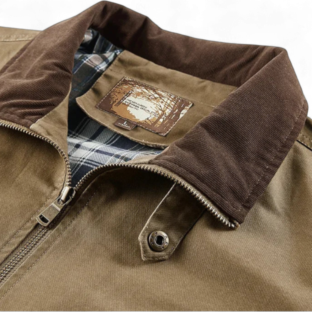Heritage Highland Plaid-Lined Jacket