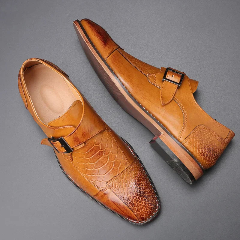 Vincent Crocodile Leather Oxford