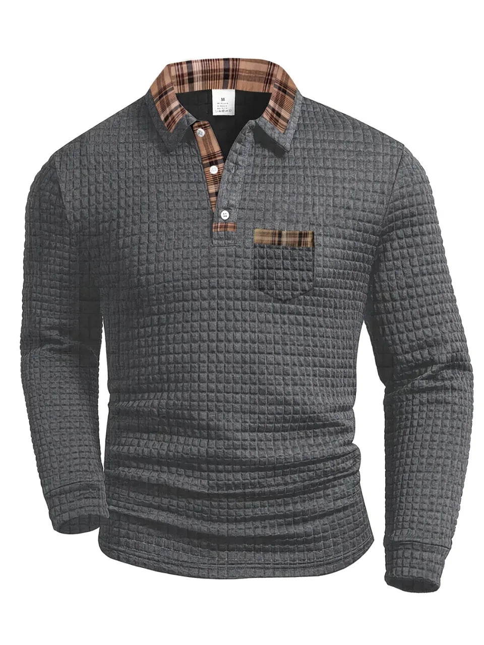 Leo | Checkered Polo Shirt
