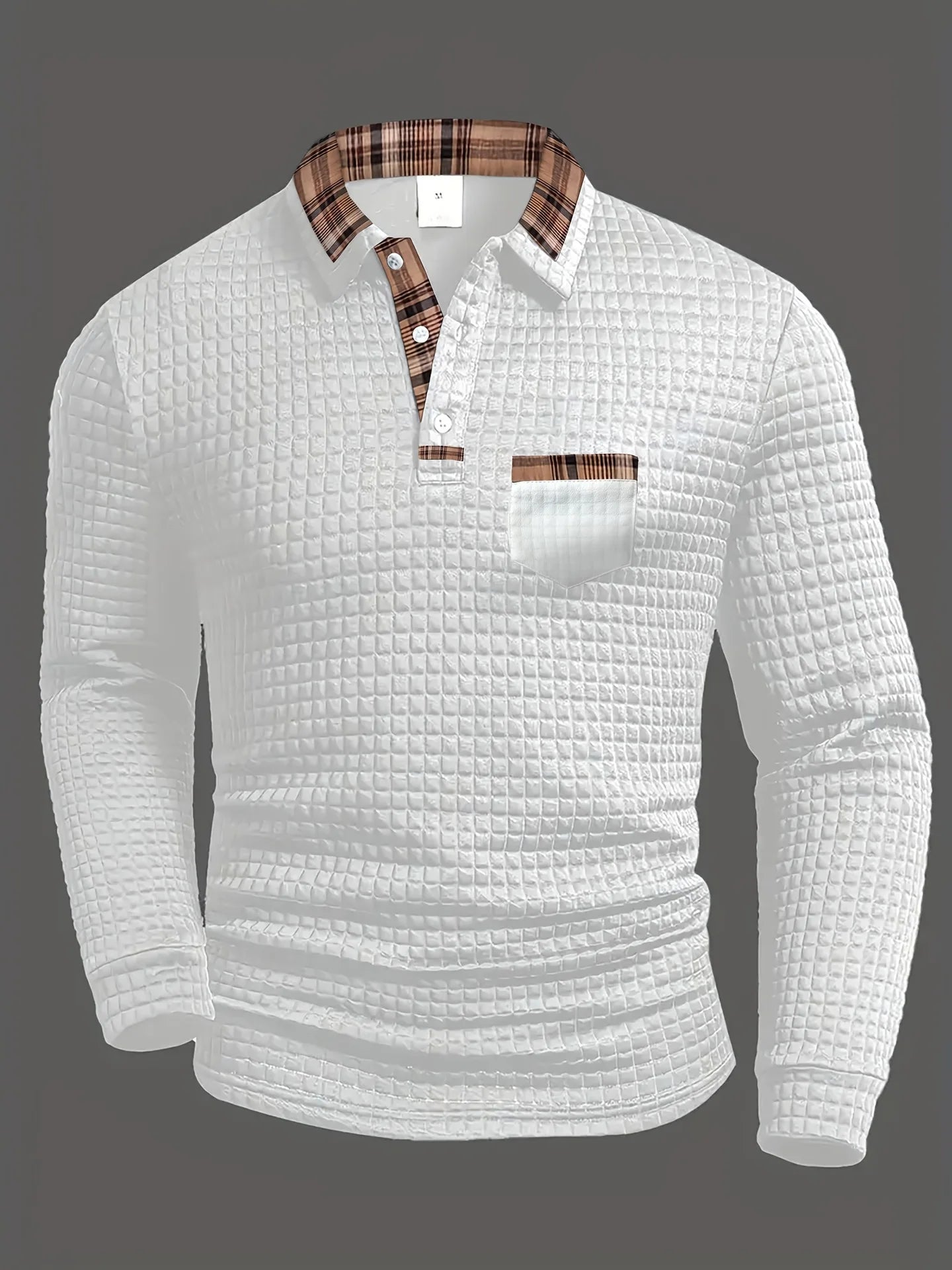 Leo | Checkered Polo Shirt