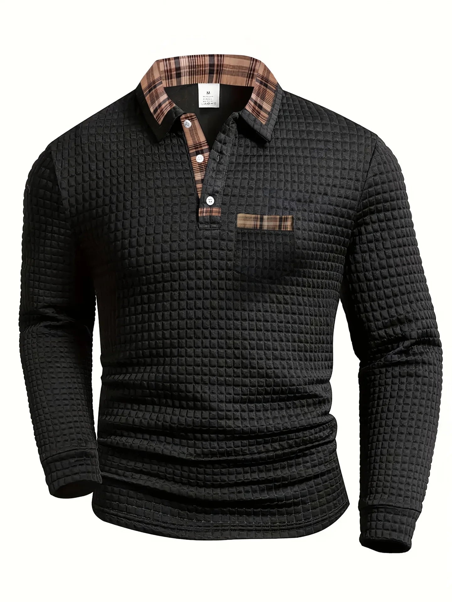 Leo | Checkered Polo Shirt