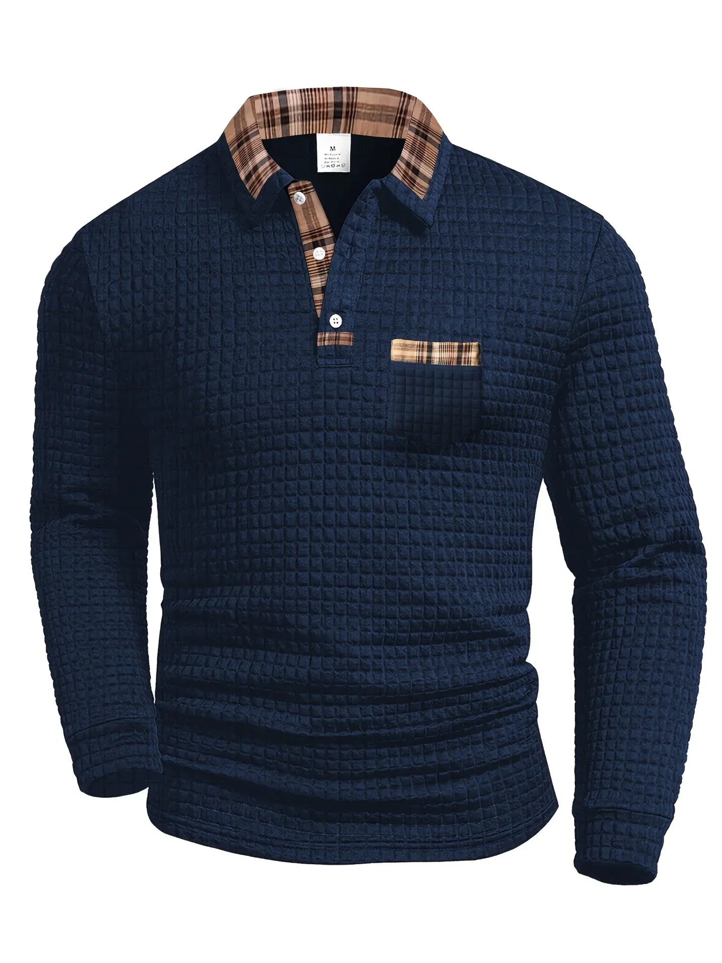 Leo | Checkered Polo Shirt