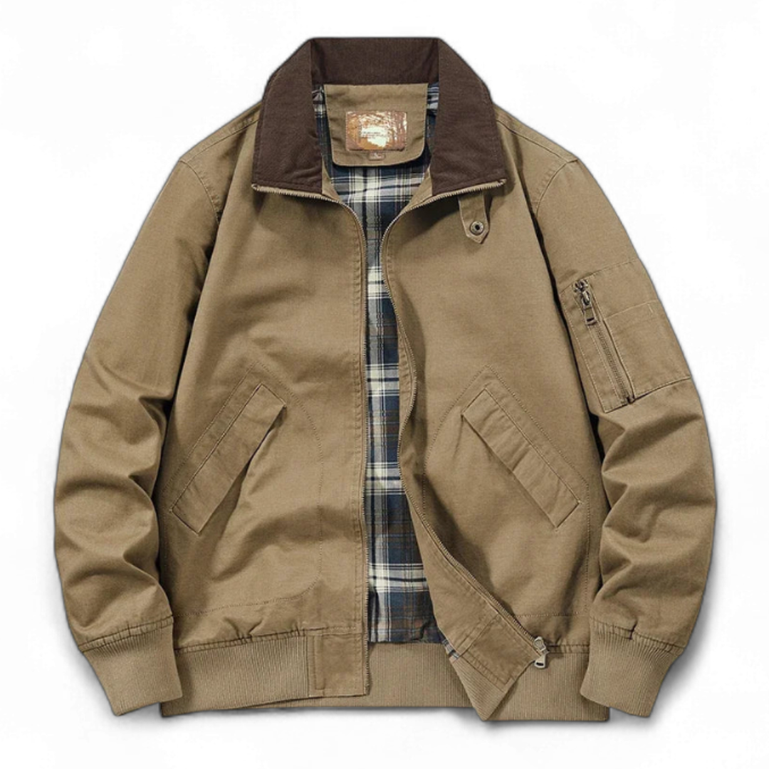 Heritage Highland Plaid-Lined Jacket