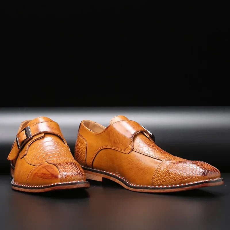 Vincent Crocodile Leather Oxford