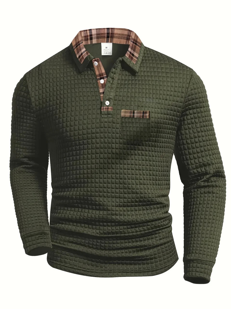 Leo | Checkered Polo Shirt